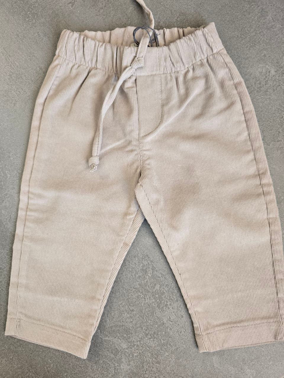Pantalone bimbo a costine Jo Milano - dalla 6 alla 12 mesi in varie colorazioni