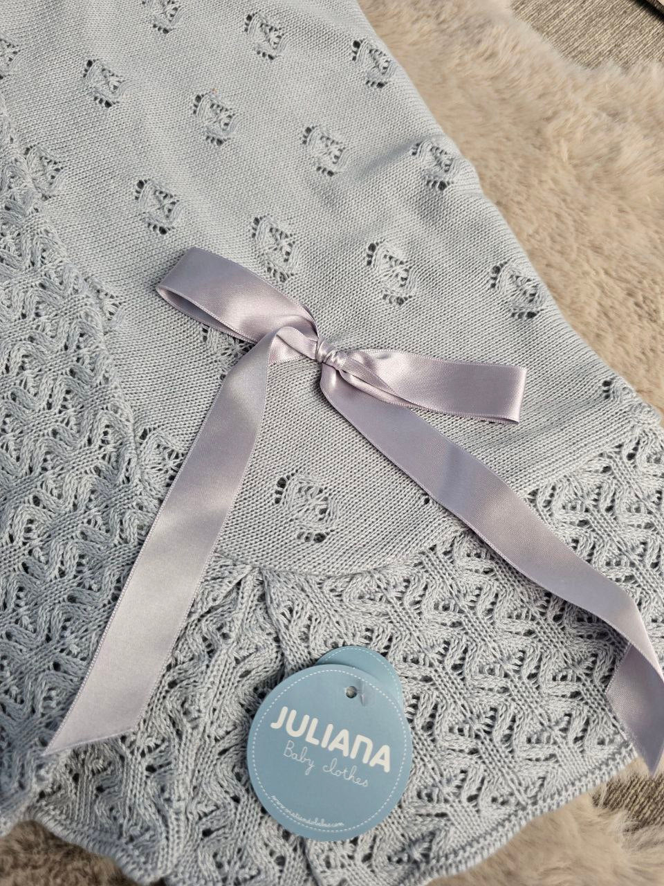 Coordinato nascita estivo Grigio Juliana 4 pezzi - 3 Mesi