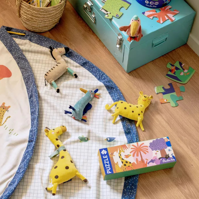 Tappetino da gioco e borsa per giocattoli - Moulin Roty