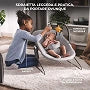 Seggiolone per la pappa ENOCK con sdraietta CALMEE - Kinderkraft