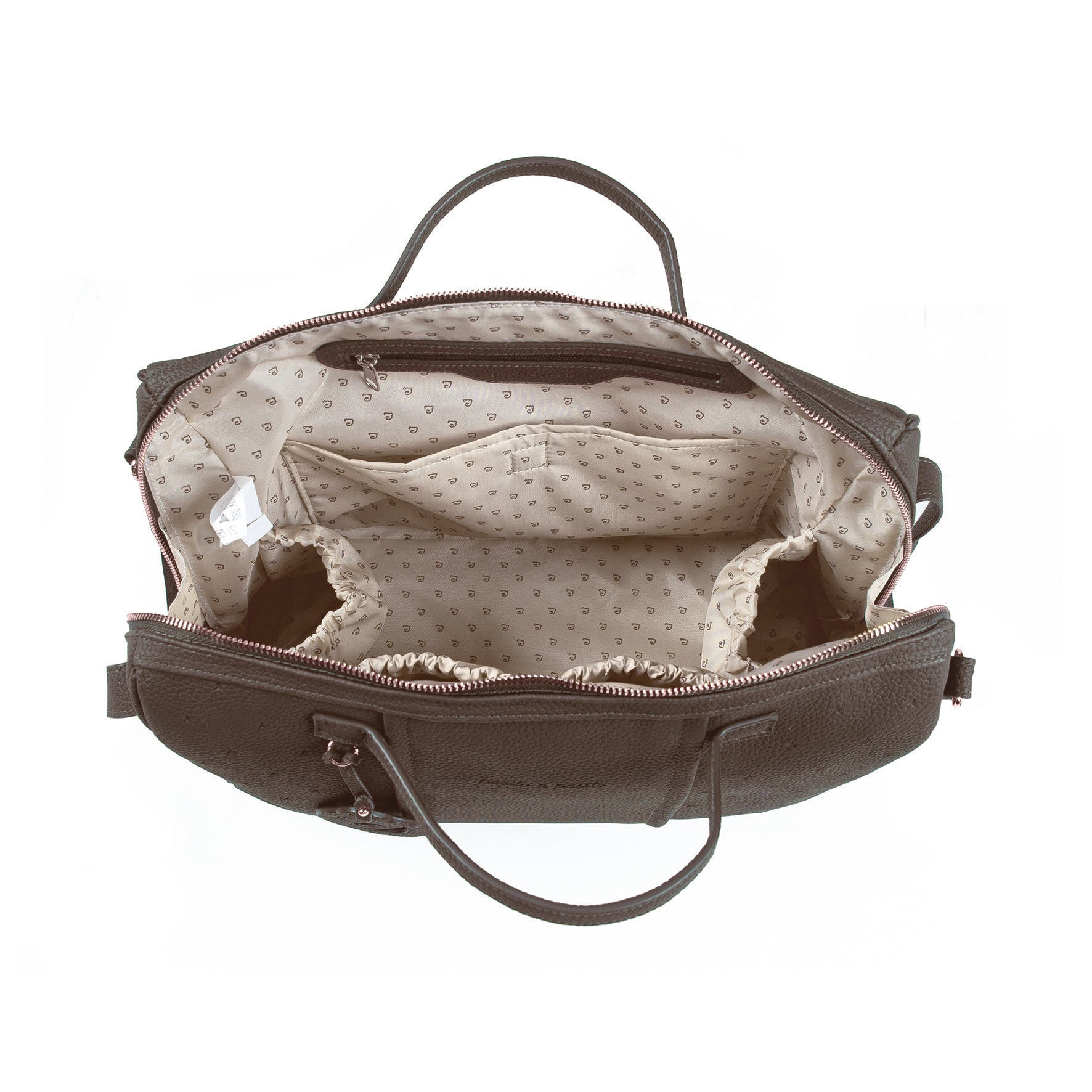Borsa fasciatoio per passeggino modello LONDON Marrone — Pasito a pasito