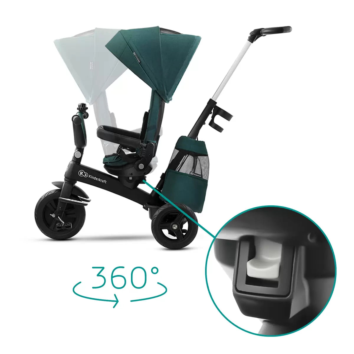 Triciclo EASYTWIST KINDERKRAFT