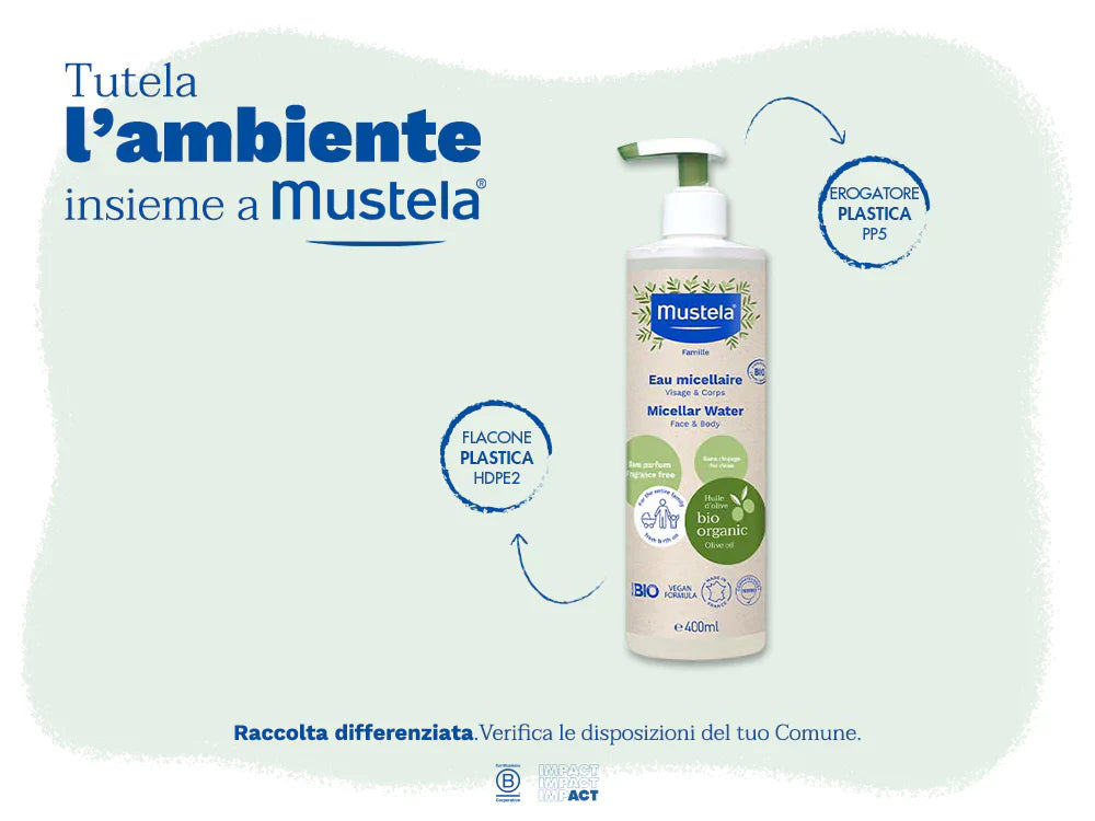 Acqua micellare certificata bio - Mustela