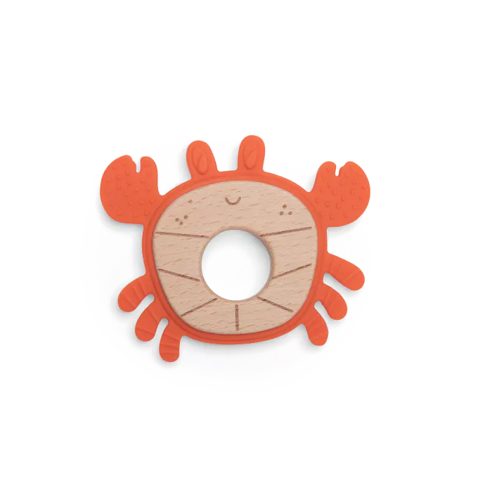 Anello da dentizione in legno e silicone vari modelli - Moulin Roty