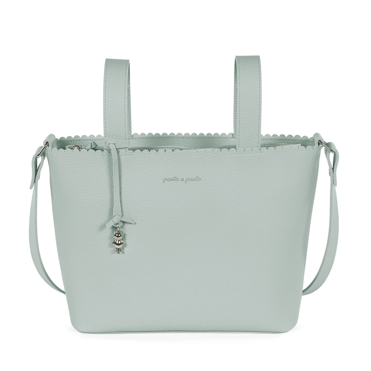 BORSA nascita CROSSBODY per passeggino ICON verde - Pasito a pasito