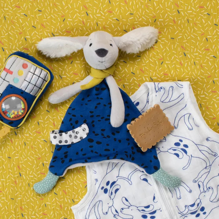 Doudou Cane Blu - Moulin Roty