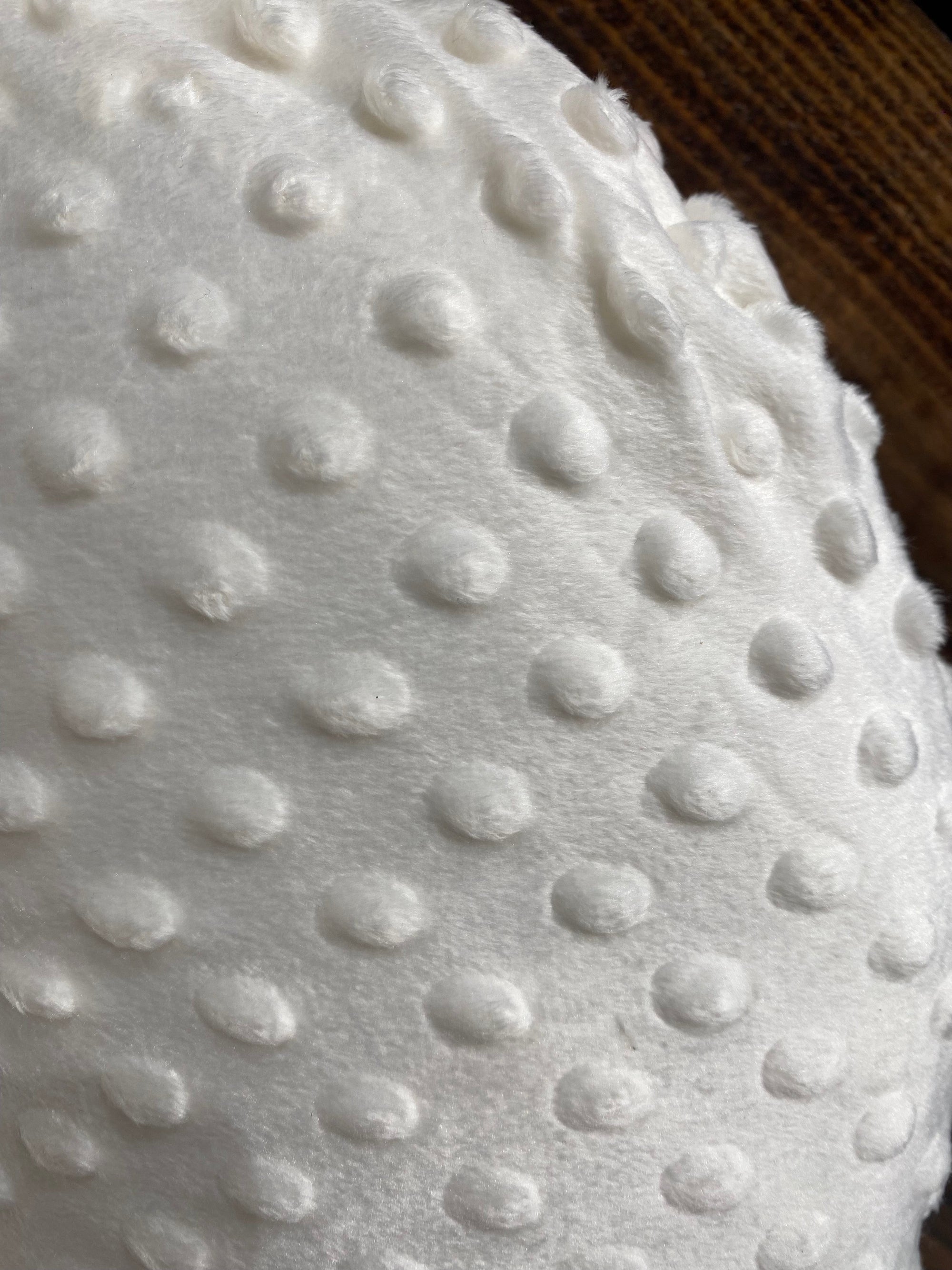 Cuscino Allattamento con effetto vellutato e pois