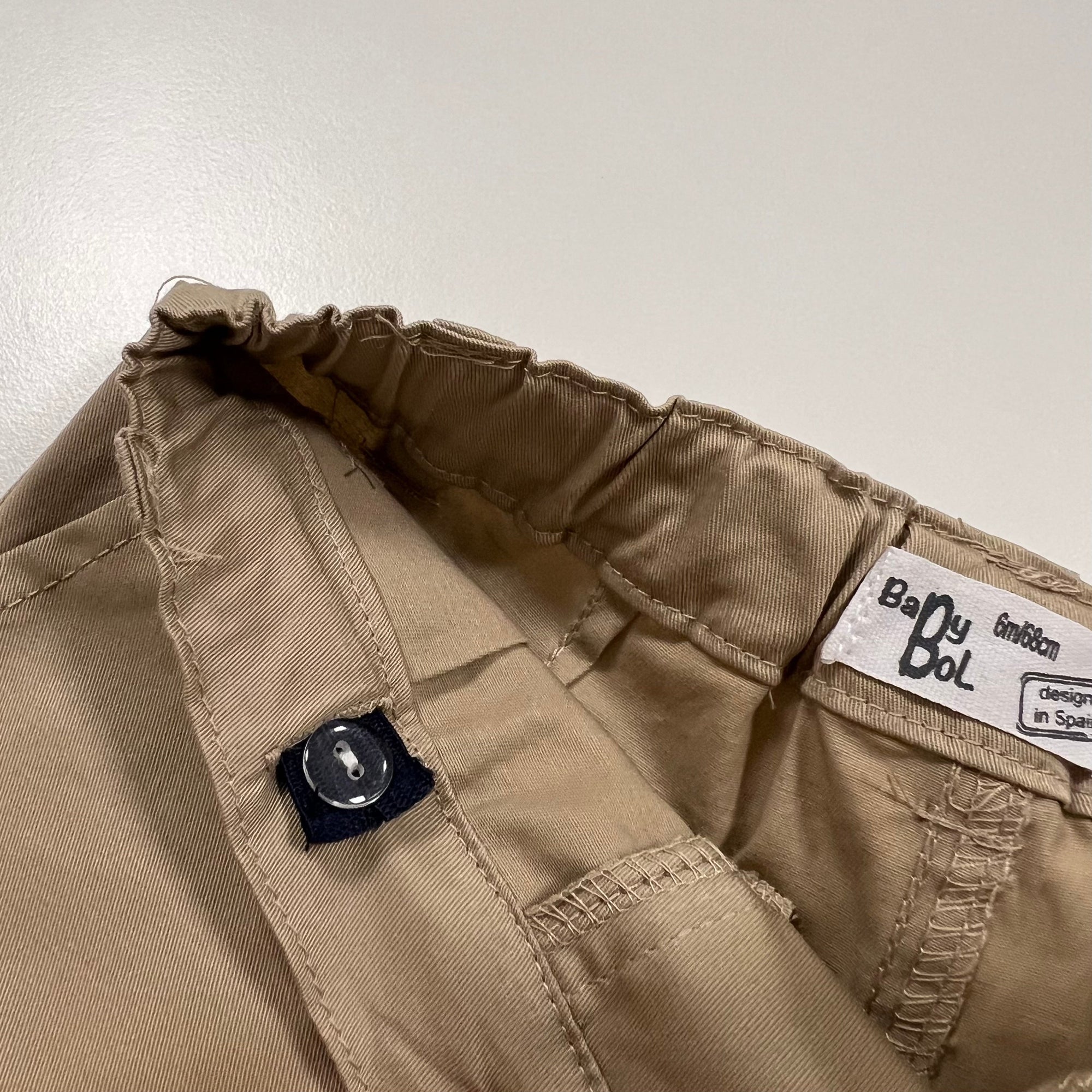 Abitino bambino con camicia e pantaloncino estivo - dalla 6 alla 24 mesi
