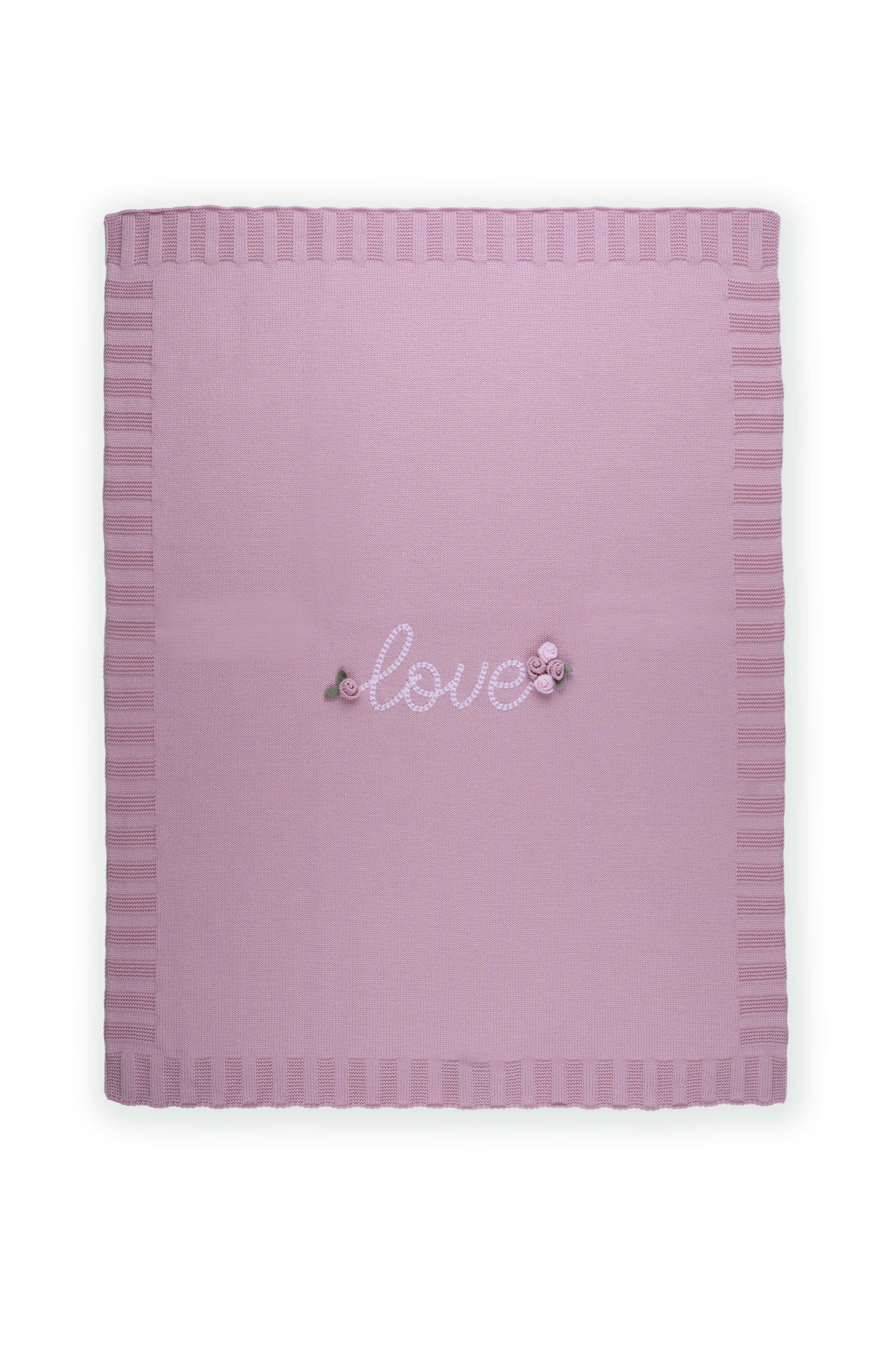 Coperta in lana LOVE - Marlù