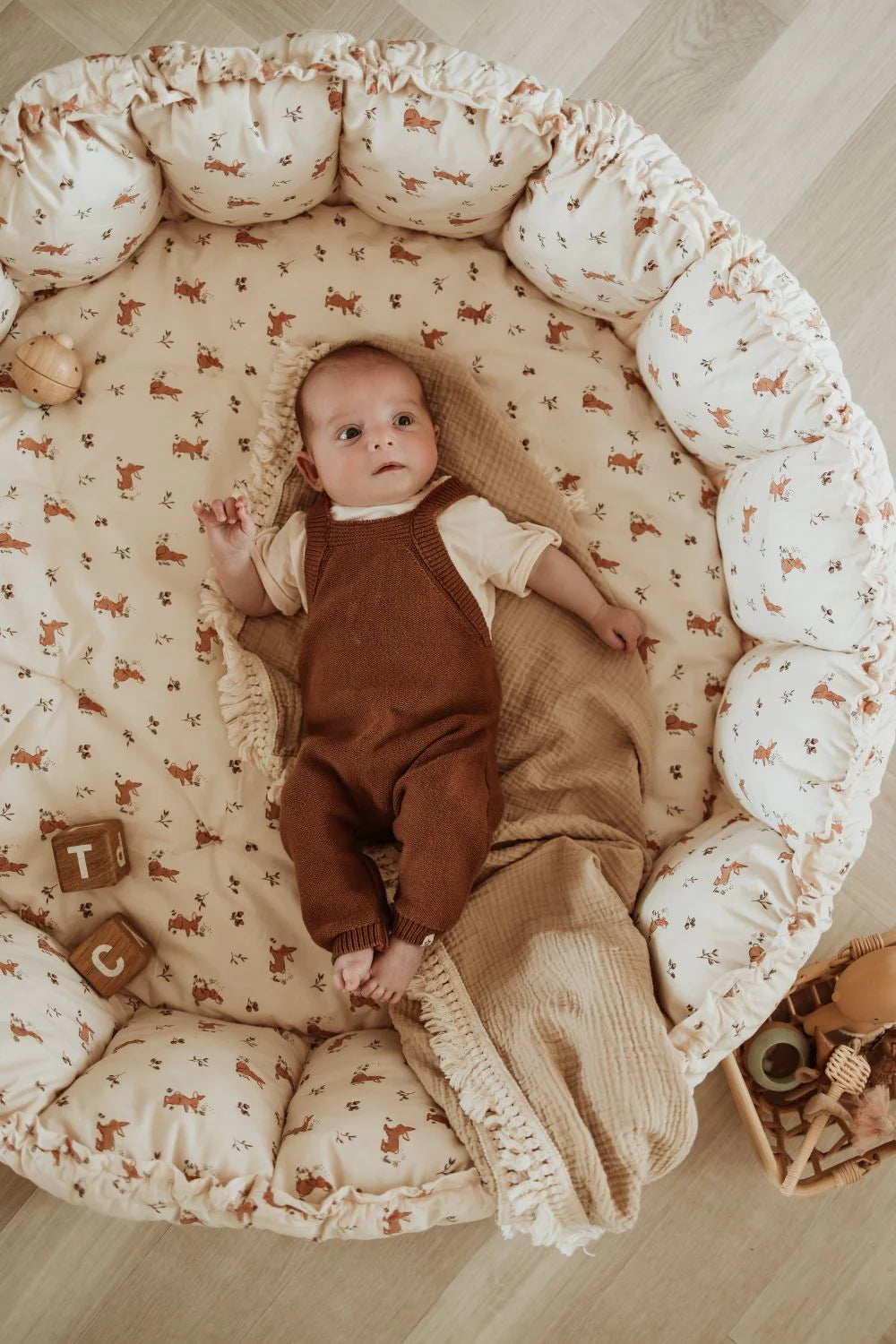 Bloom Rabbit organic babymat - Play&Go