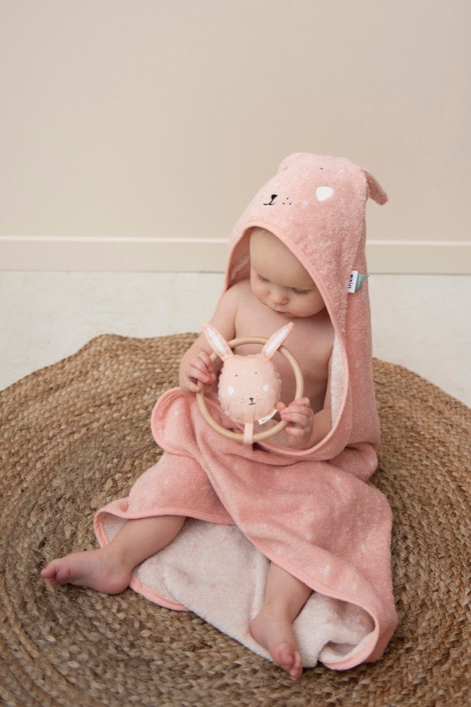 Asciugamano con cappuccio | 70x130cm - Mrs. Rabbit - Trixie