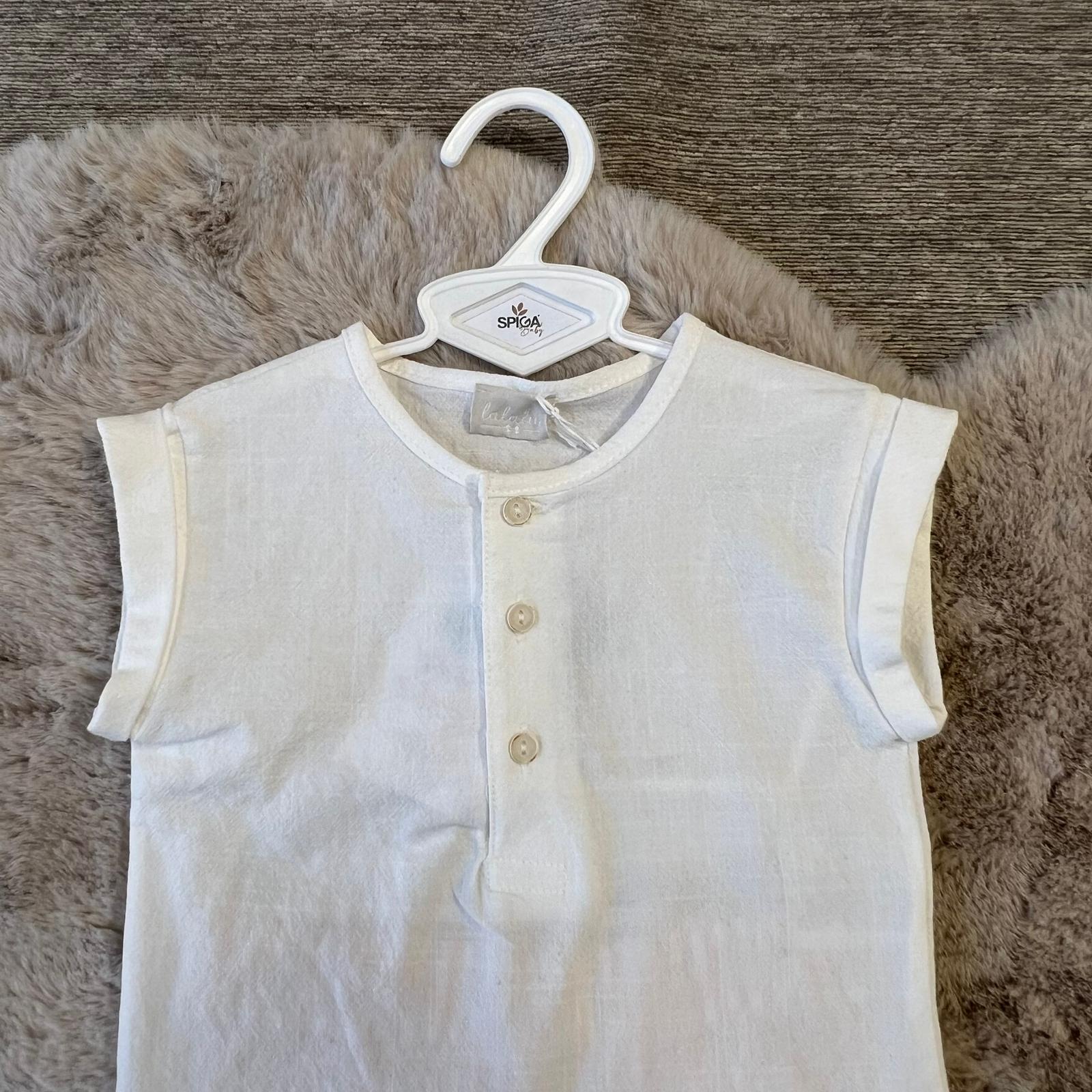Coordinato bambino estivo Lalalù 2 pezzi - dalla 6 alla 24 Mesi