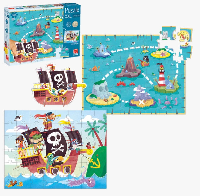 Puzzle pirata XXL - Goula