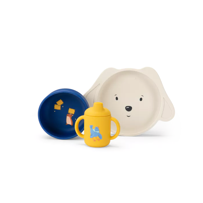 Set Pranzo Silicone - Moulin Roty