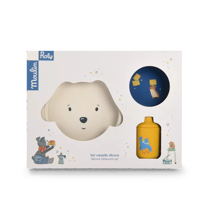 Set Pranzo Silicone - Moulin Roty