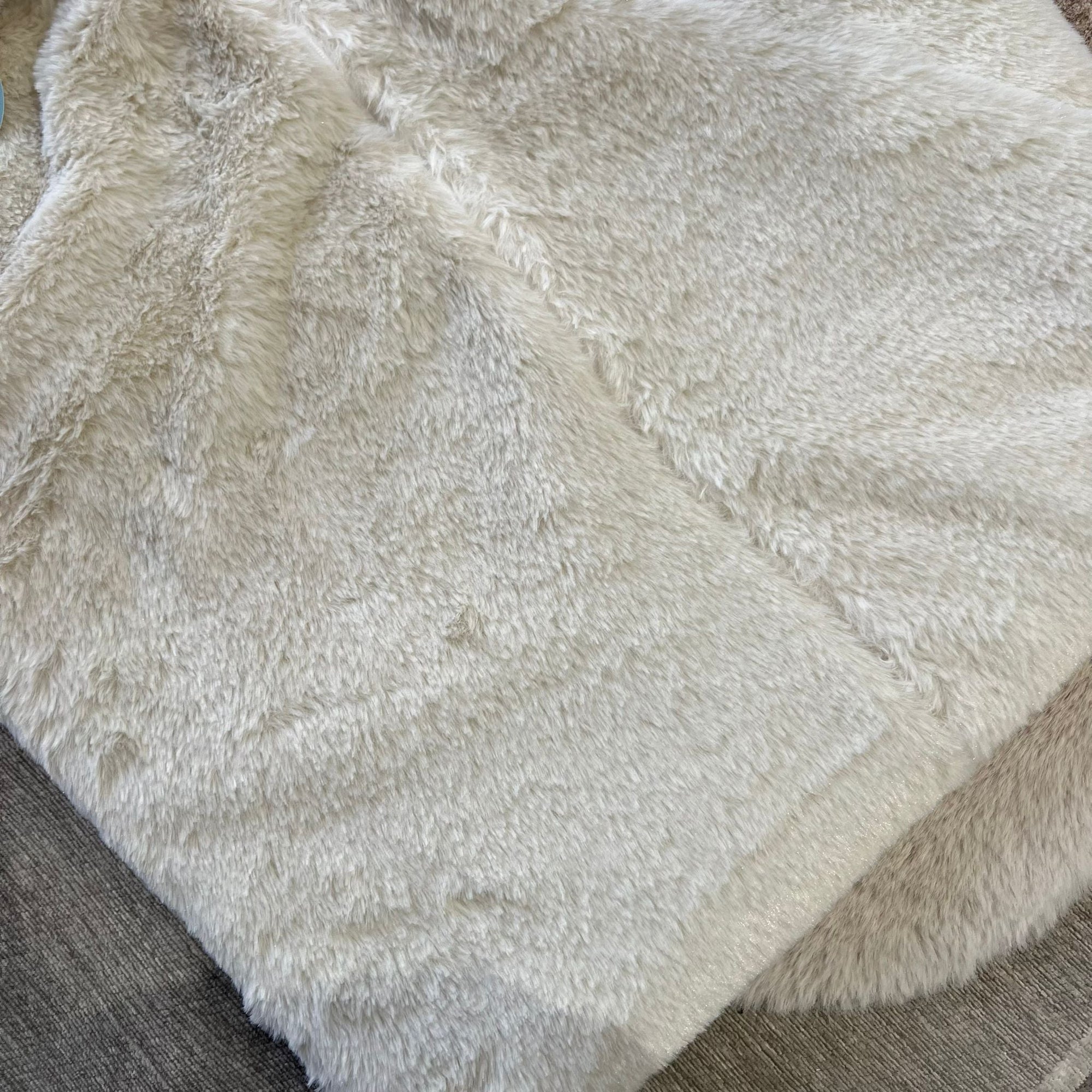 Baby sacco beige in misto lana - Juliana