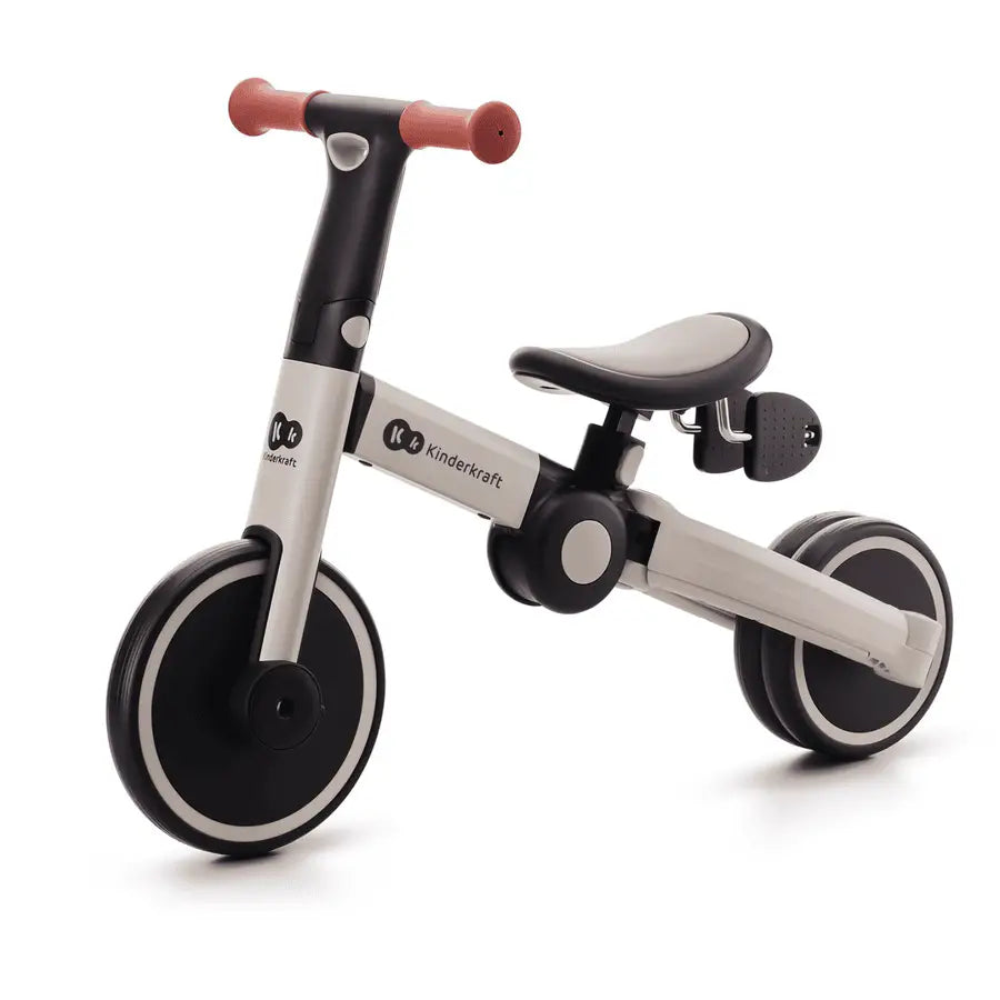 Triciclo Trasformabile 4 trike Silver Grey - Kinderkraft