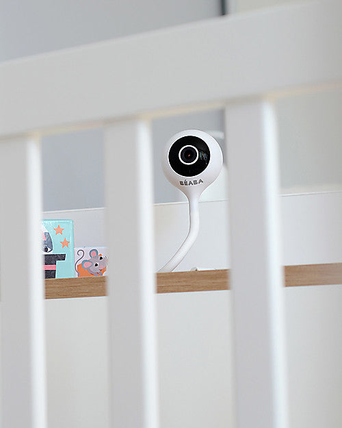 Video Baby Monitor ZEN Connect - Bianco - Sistema di Monitoraggio di Ultima Generazione Disponibile su Telefono Cellulare