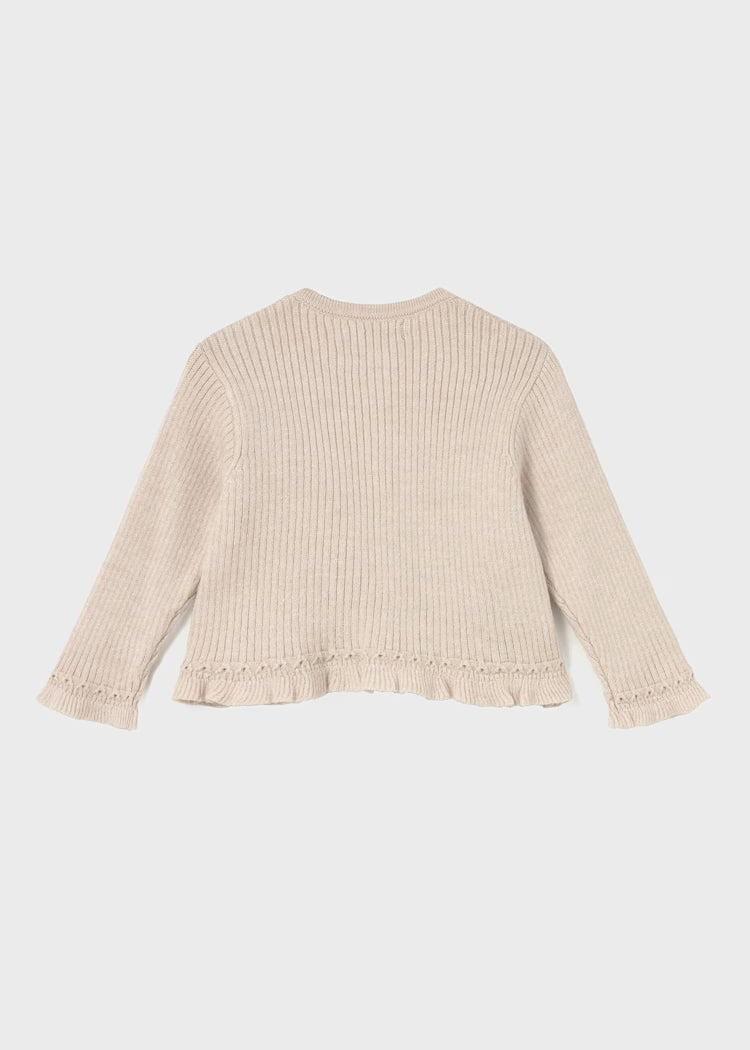 Cardigan volant tricot - Mayoral
