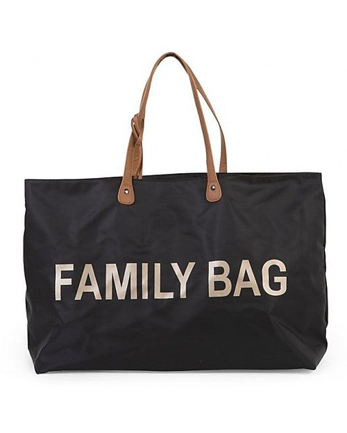 borsa mommy bag nero - childhome