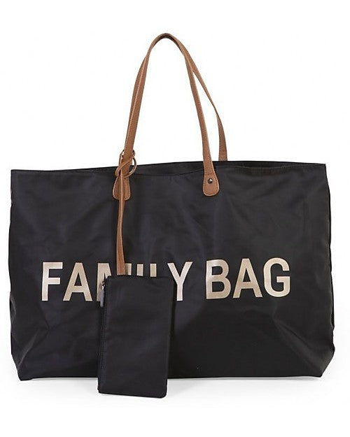 borsa mommy bag nero - childhome