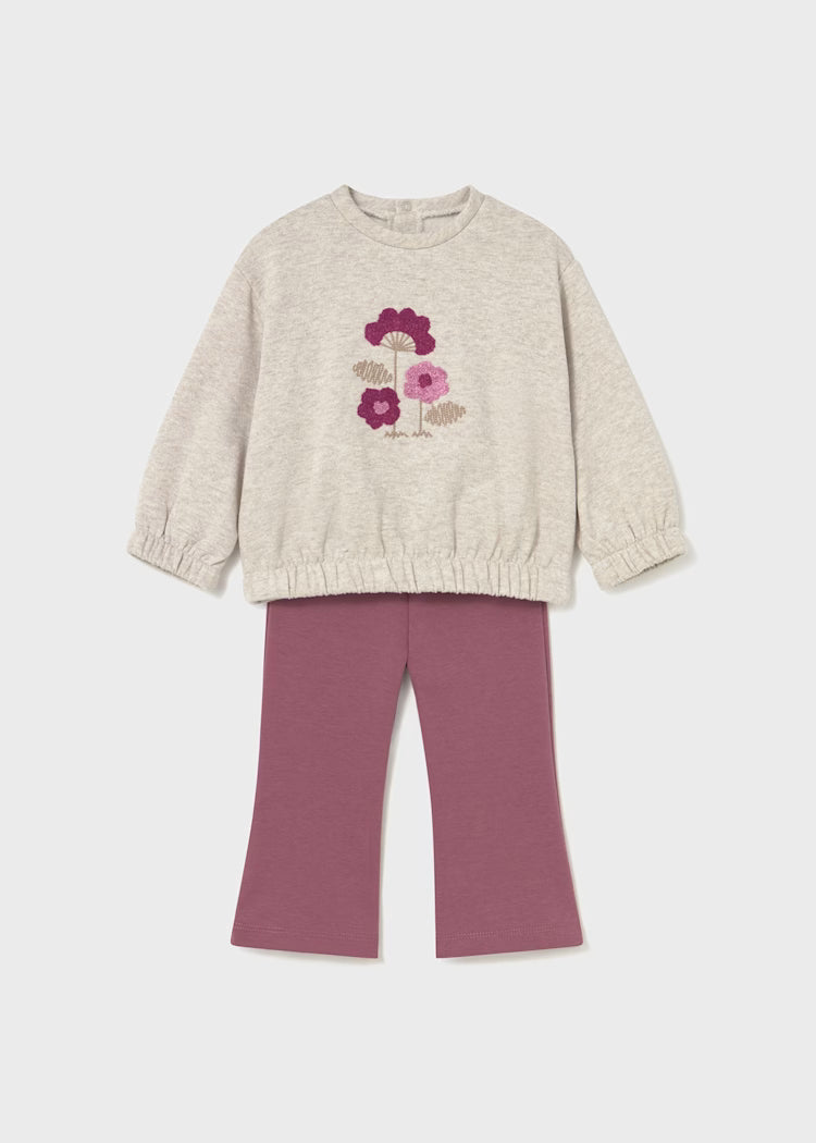 Completo leggings a zampa e felpa - Mayoral