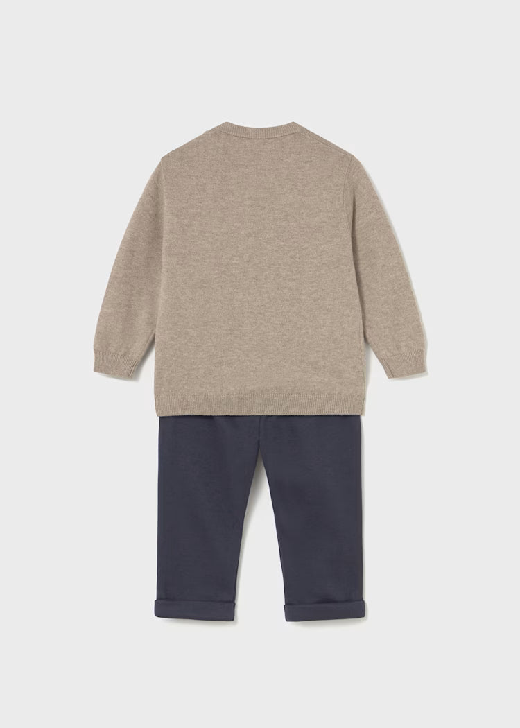 Completo pantalone e maglioncino con animali - Mayoral