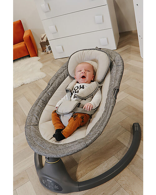 Sdraietta Sonora Neonato - Grigio - 5 Velocità