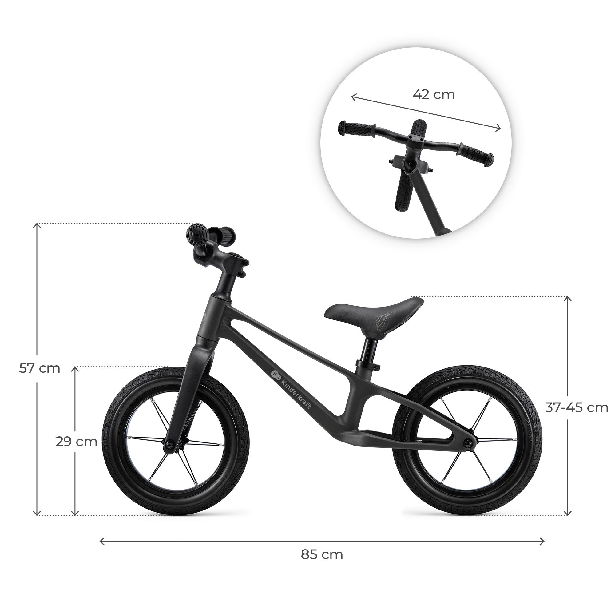 Bicicletta senza pedali ultraleggera ETER - Kinderkraft