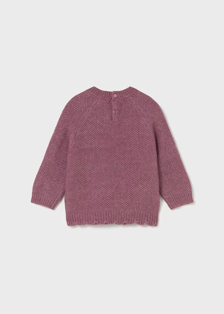Maglione fiori ricami - Mayoral