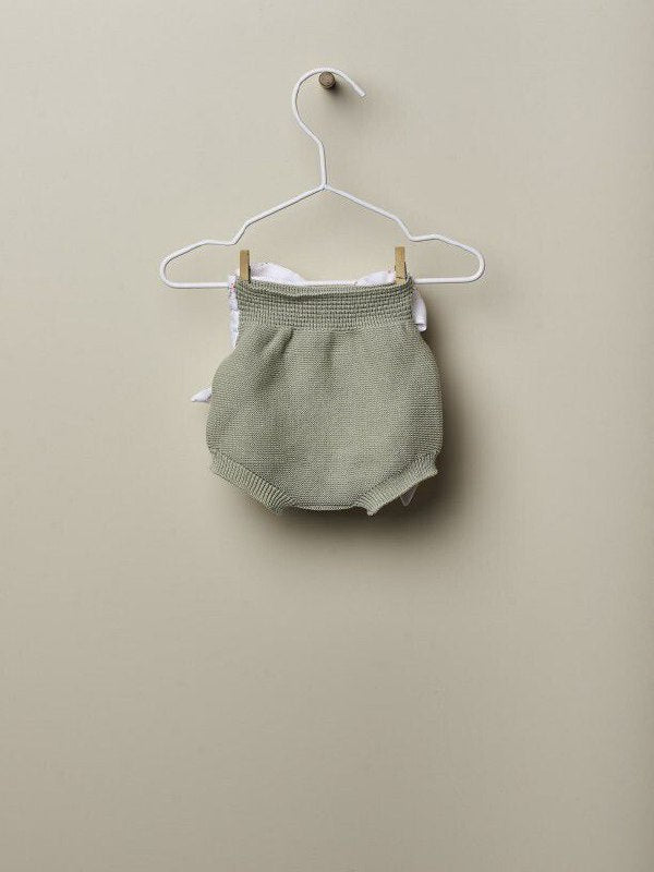 Body + shorts verde salvia - wedoble