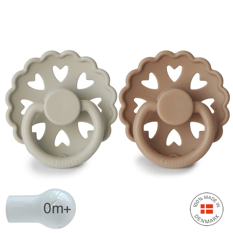 Ciucci FRIGG confezione da 2 - Dis. Fairytale - Grigio e Biscotto 0-6 Mesi