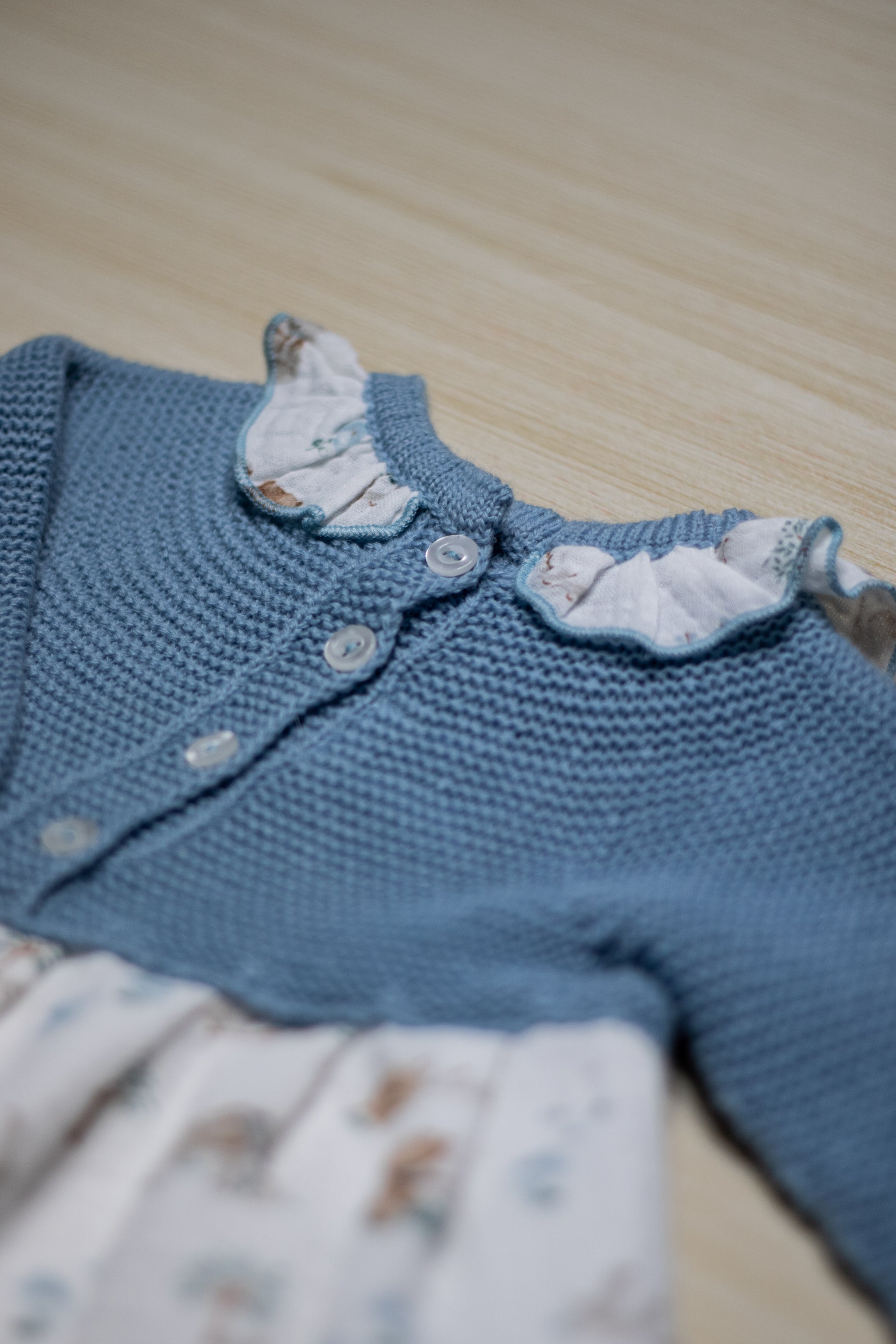 Vestitino Azzurro con Pantaloncino - Juliana
