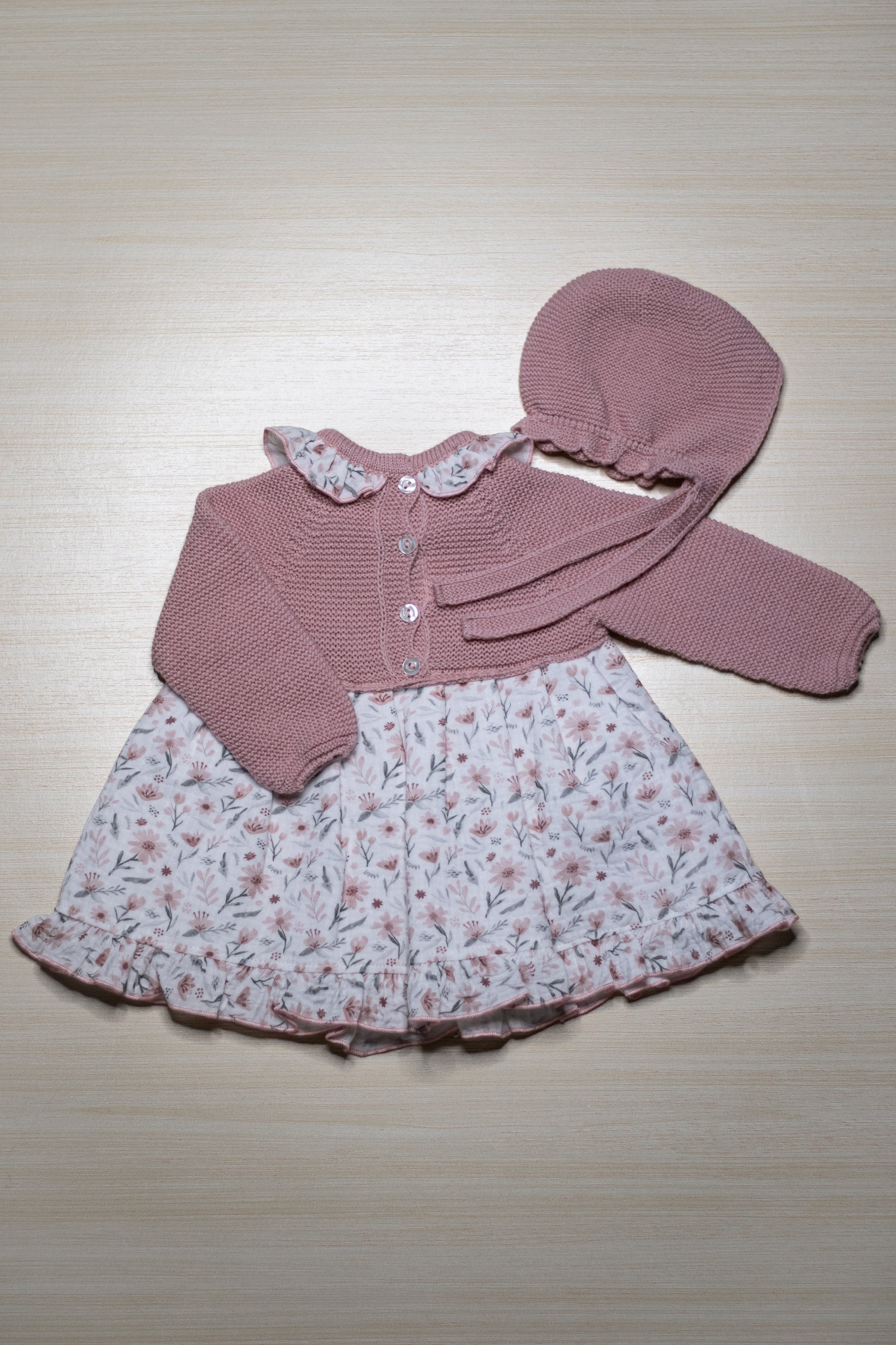 Vestitino Rosa con Pantaloncino - Juliana
