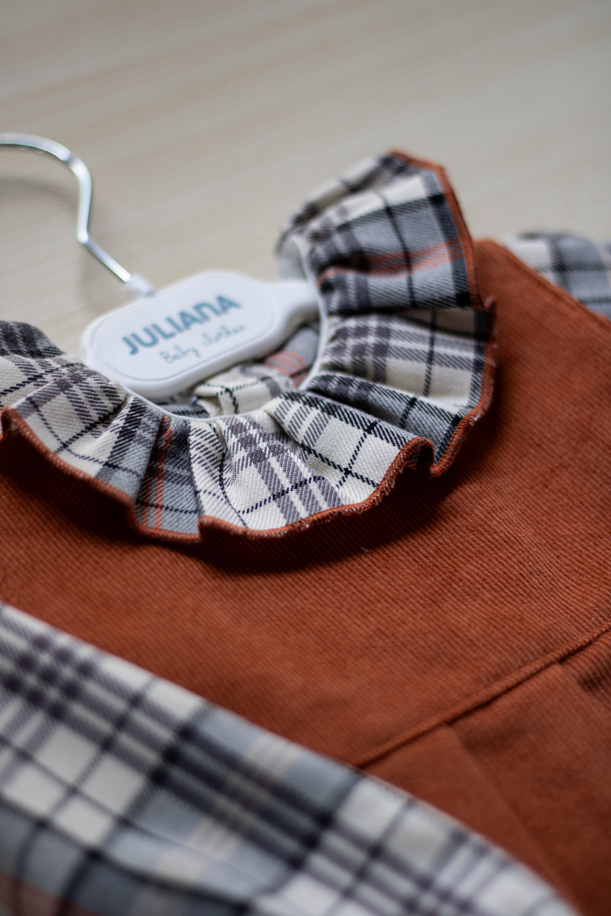 Vestitino Fantasia Scozzese con Camicia - Juliana