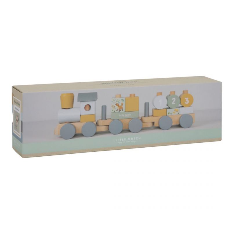 Trenino con costruzioni - Little Dutch
