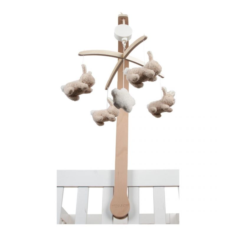Giostrina sonora in legno Baby Bunny - Little Dutch