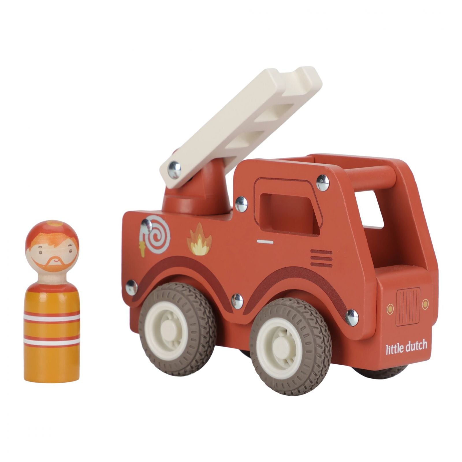 Camion dei pompieri con personaggio - Little Dutch