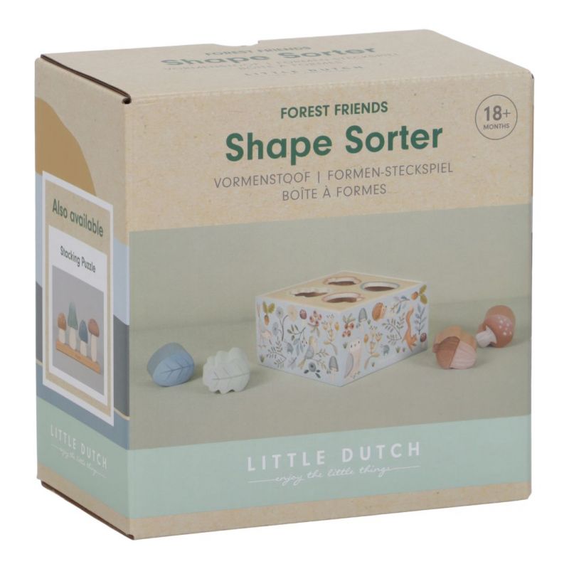 Cubo con forme incastro - Little Dutch