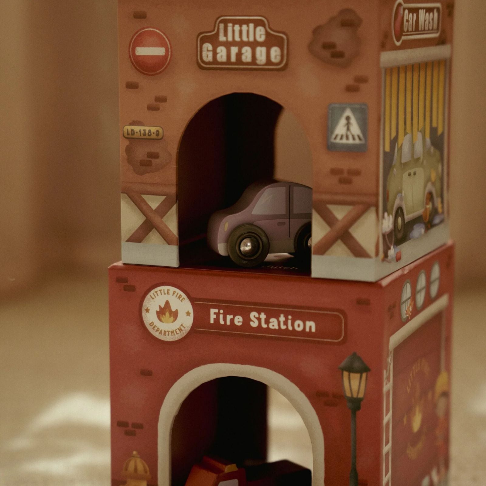 Torre impilabile e 6 auto - Little Dutch