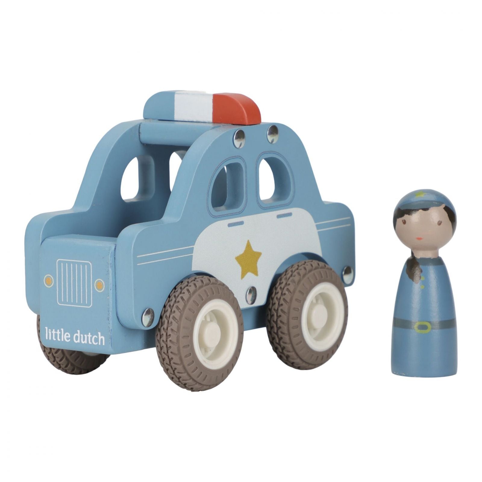 Macchina polizia con personaggio - Little Dutch