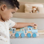 Trenino con costruzioni - Little Dutch