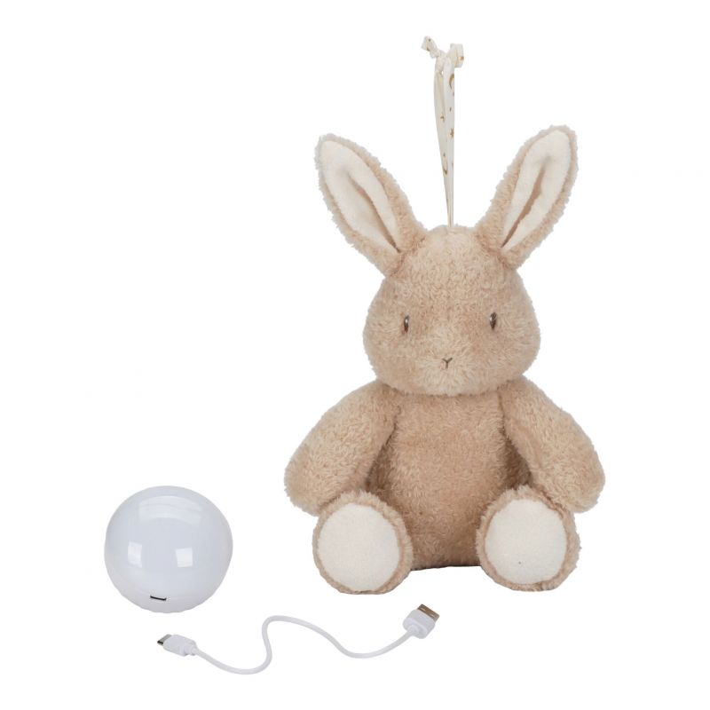 Luce notturna con suoni Baby Bunny - Little Dutch