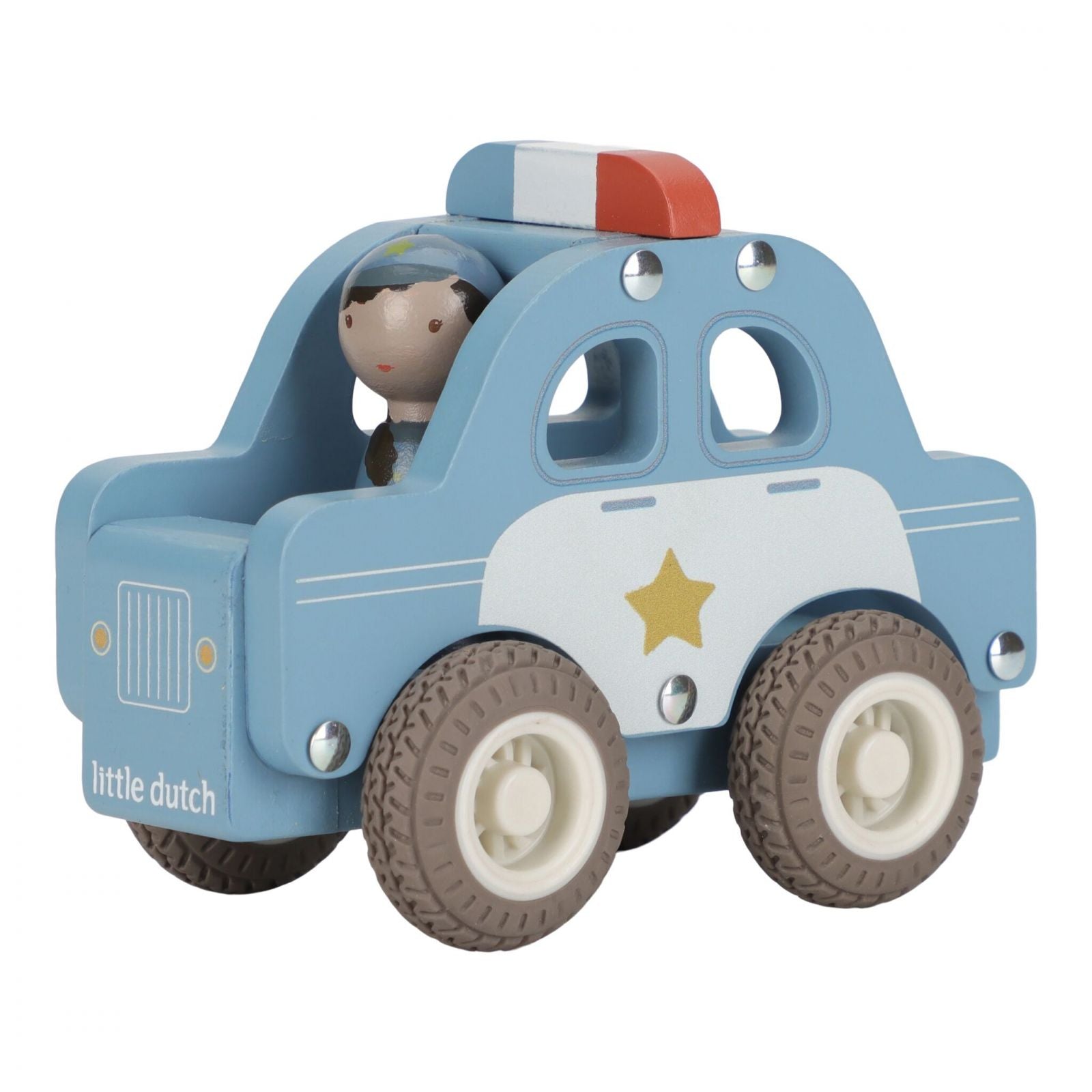 Macchina polizia con personaggio - Little Dutch
