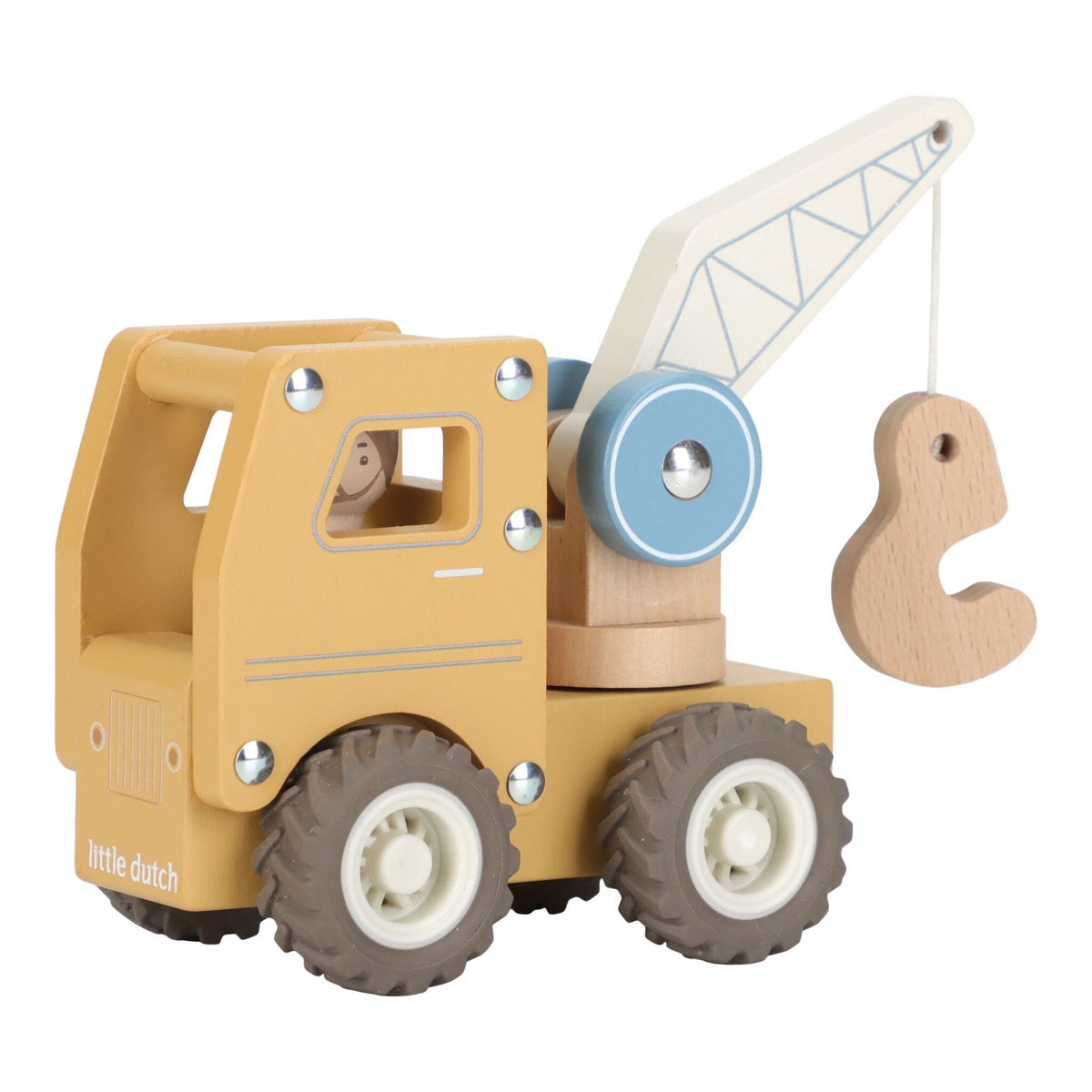 Camion con gru e personaggio - Little Dutch