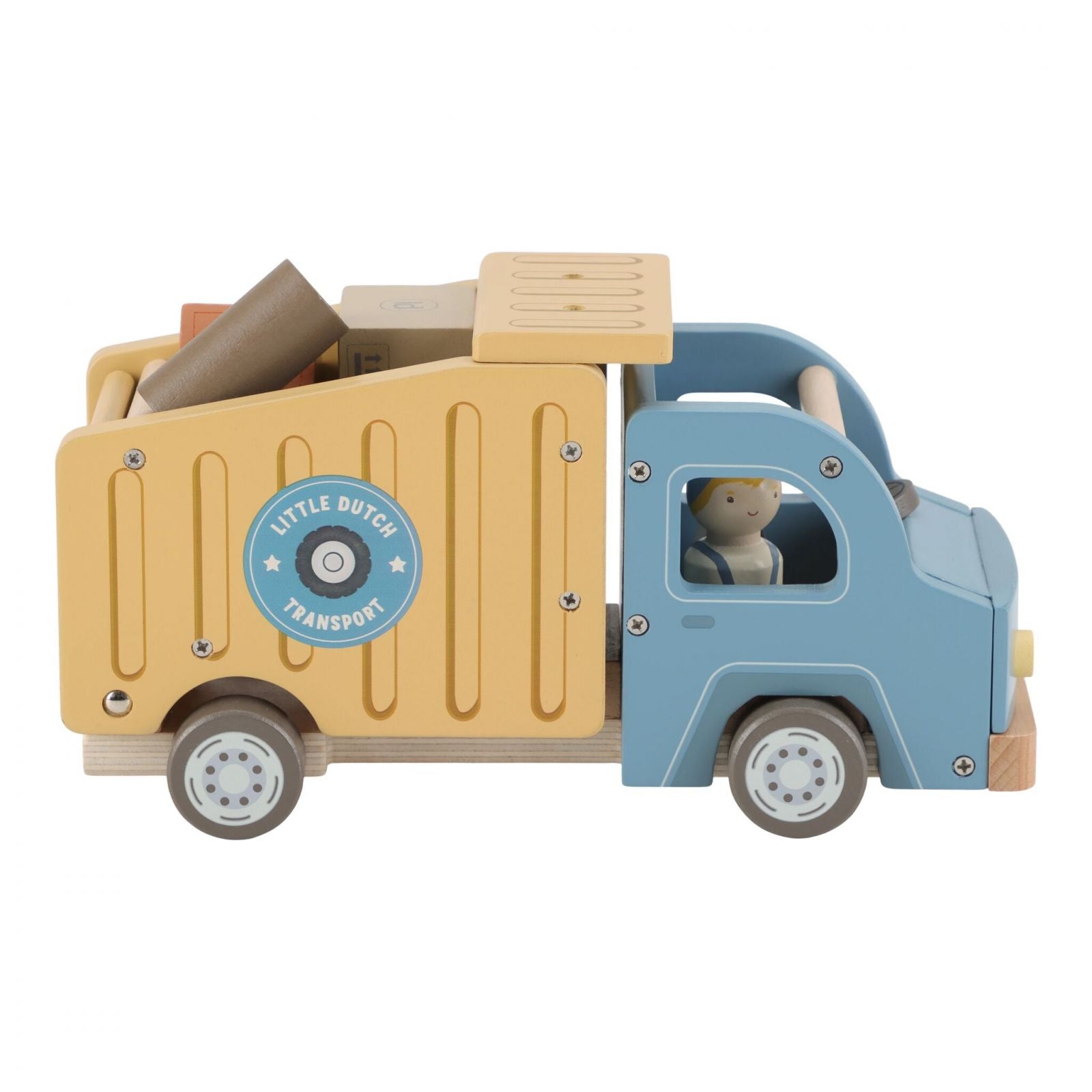 Camion della spazzatura con personaggi - Little Dutch
