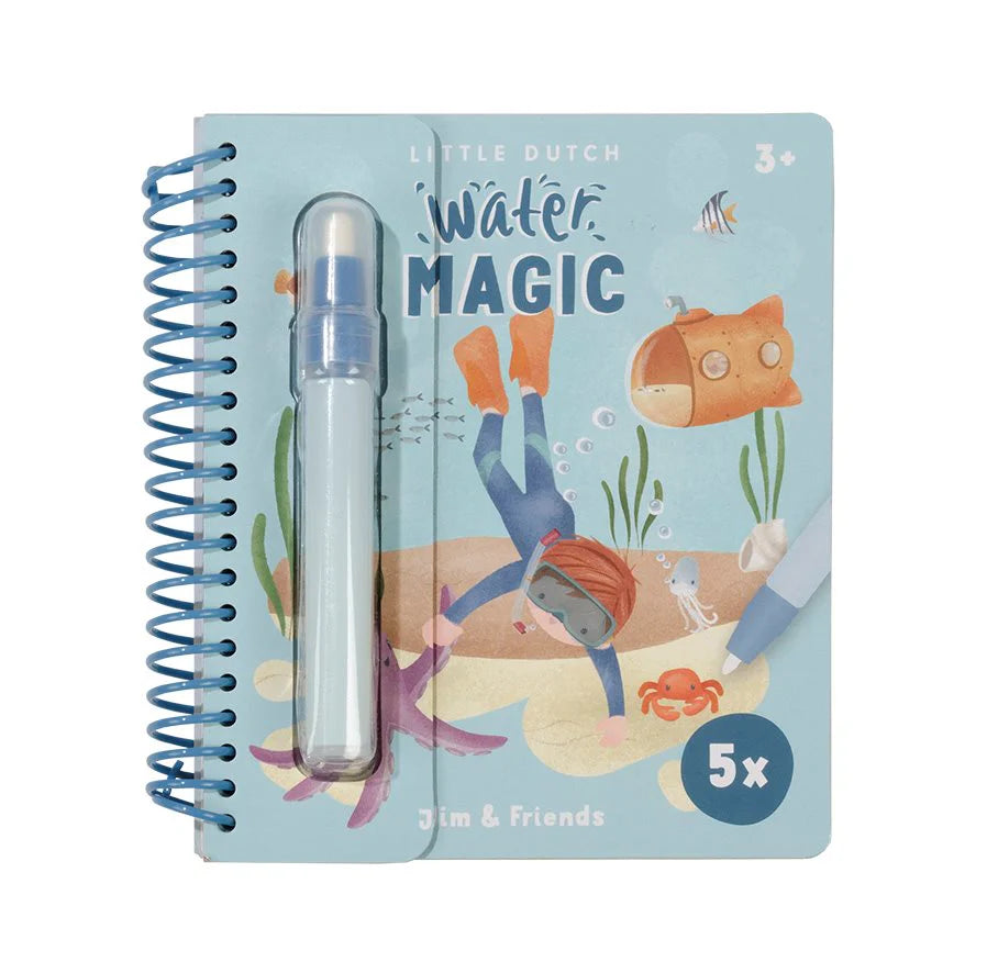 Libro ad acqua Jim and Friends - Little Dutch