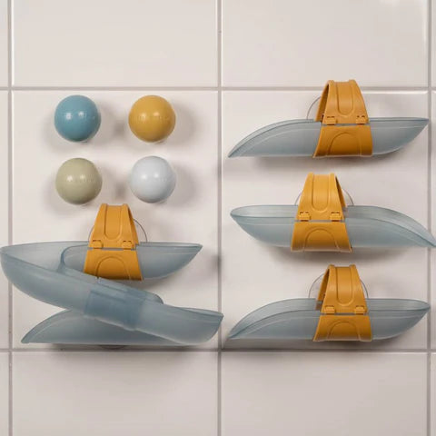 Scivolo da bagno con palline Blu - Little Dutch