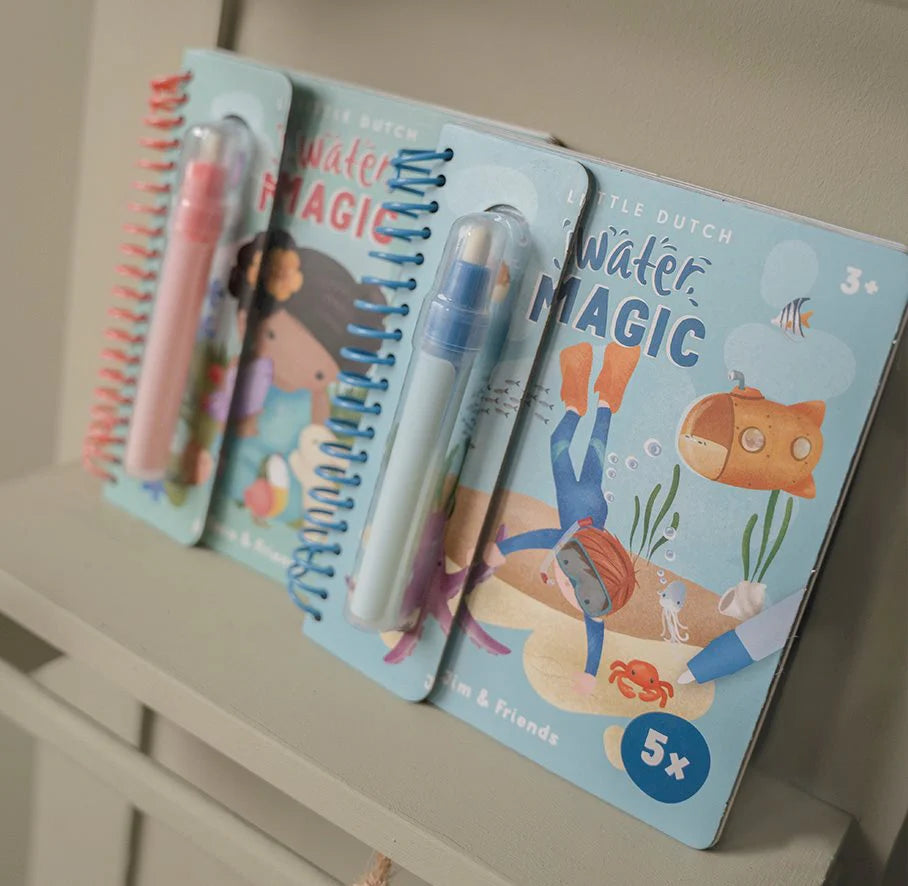 Libro ad acqua Jim and Friends - Little Dutch
