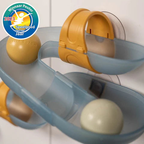 Scivolo da bagno con palline Blu - Little Dutch